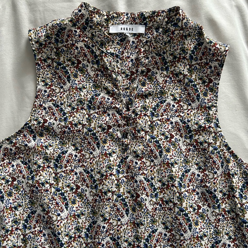 RO&DE Printed tank dress - Picture 4 of 10